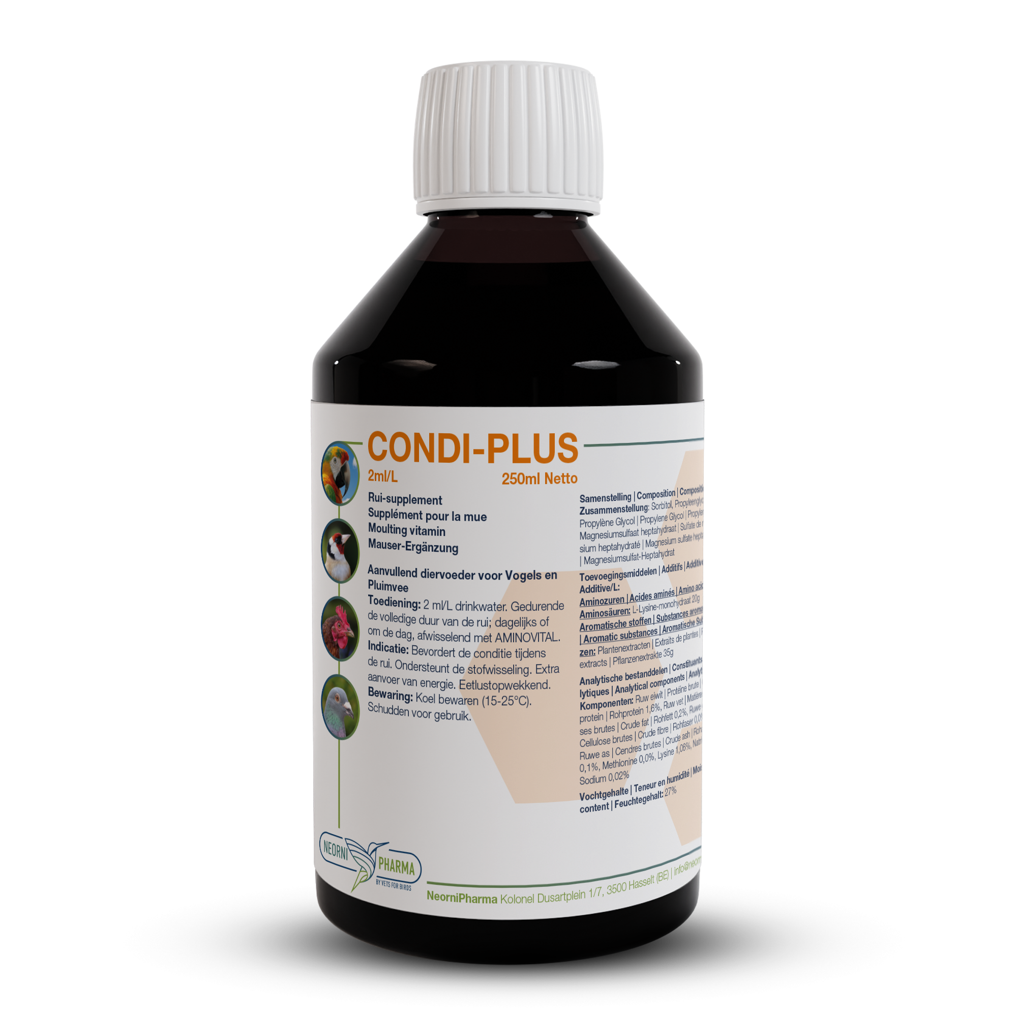 CONDI-PLUS : Ondersteuning tijdens de rui