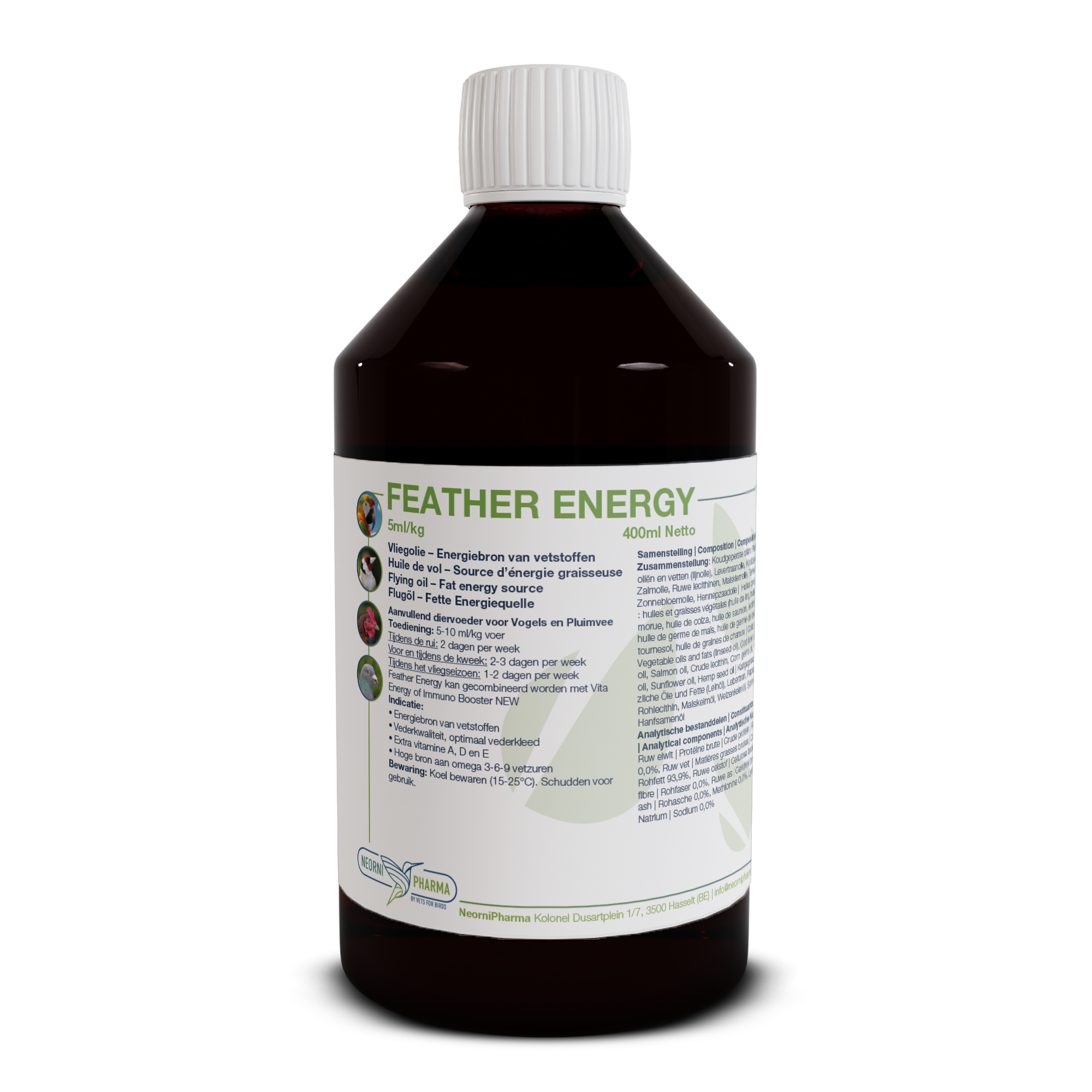 FEATHER ENERGY : Olio da vola e energia