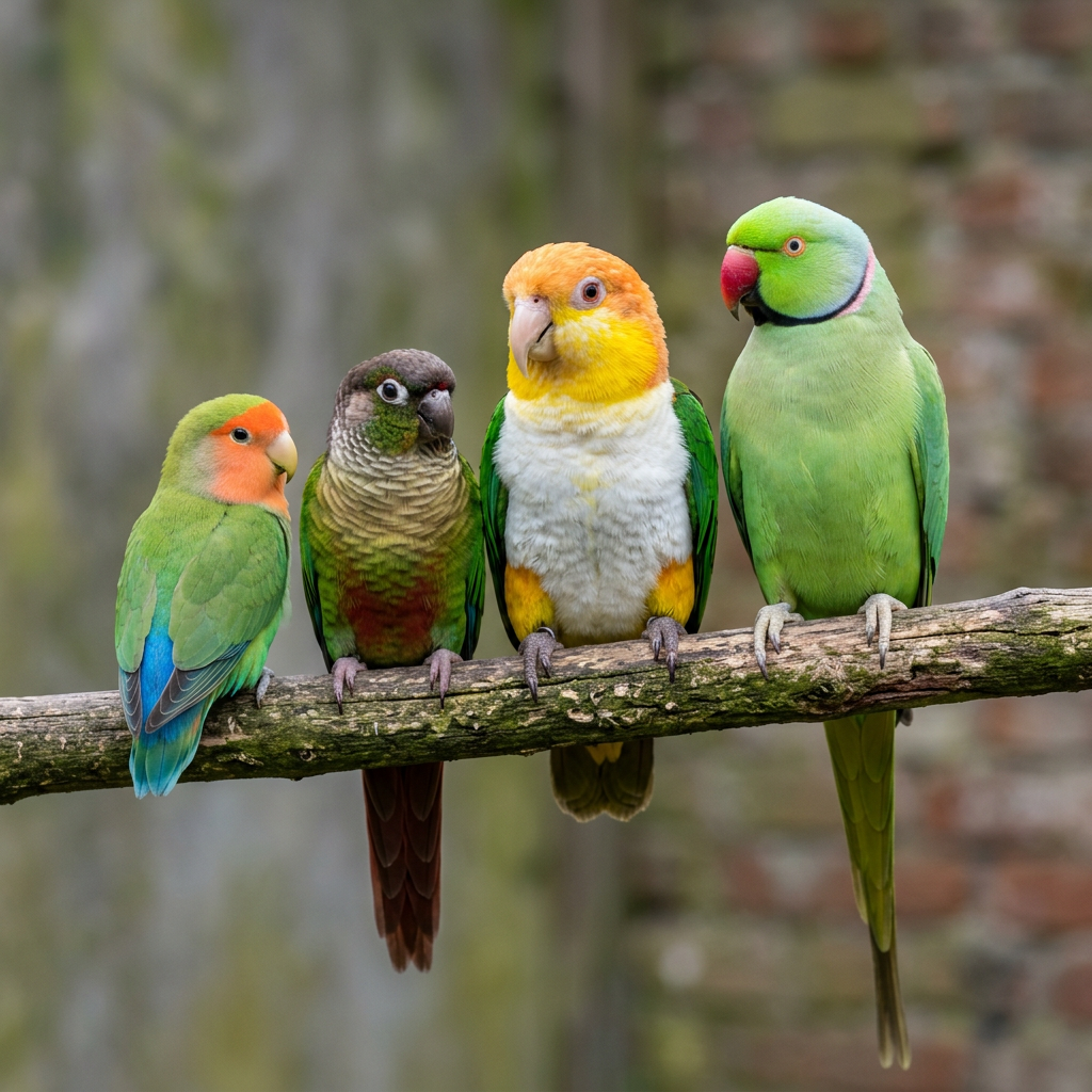 Pellets met Noten voor Kleine Papegaaisoorten